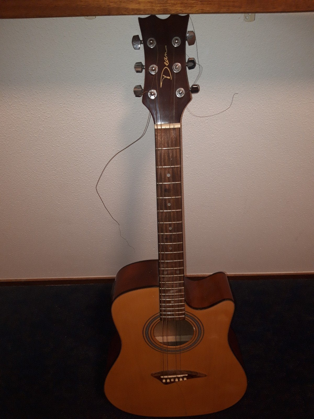 dean  gitaar, Muziek en Instrumenten, Ophalen of Verzenden, Gebruikt, Klassieke of Spaanse gitaar