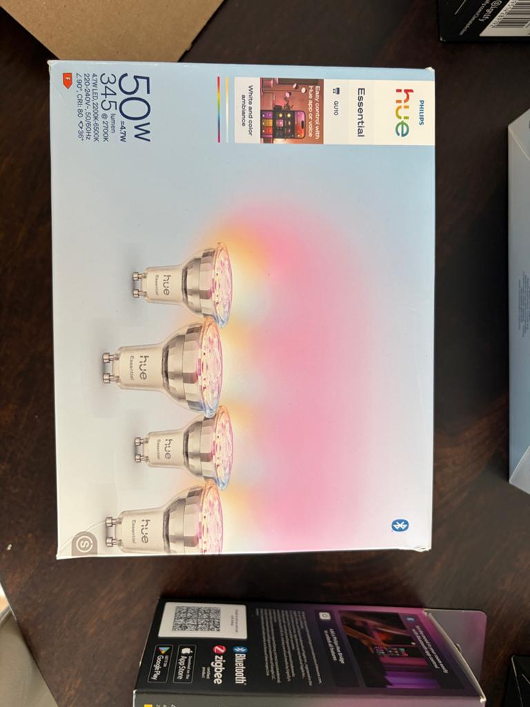 Philips Hue Essential GU10 LED lampen - 2 stuks, Ophalen of Verzenden, Nieuw