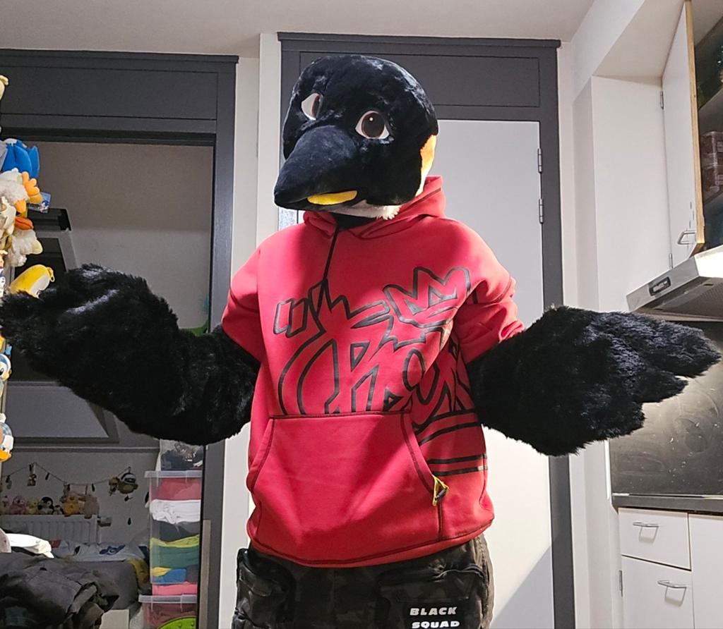 Fursuit Mini Partial Penguin, Ophalen of Verzenden, Zo goed als nieuw, Overige typen