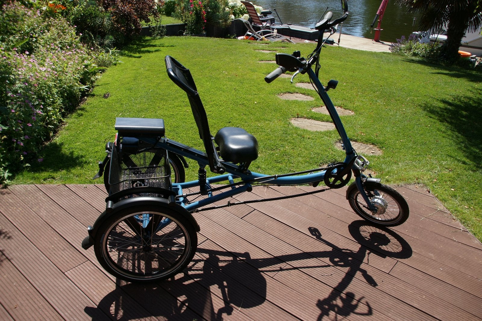 Nieuwe elektrische driewielfiets, Fietsen en Brommers, Elektrische fietsen, Ophalen, Zo goed als nieuw, Overige merken