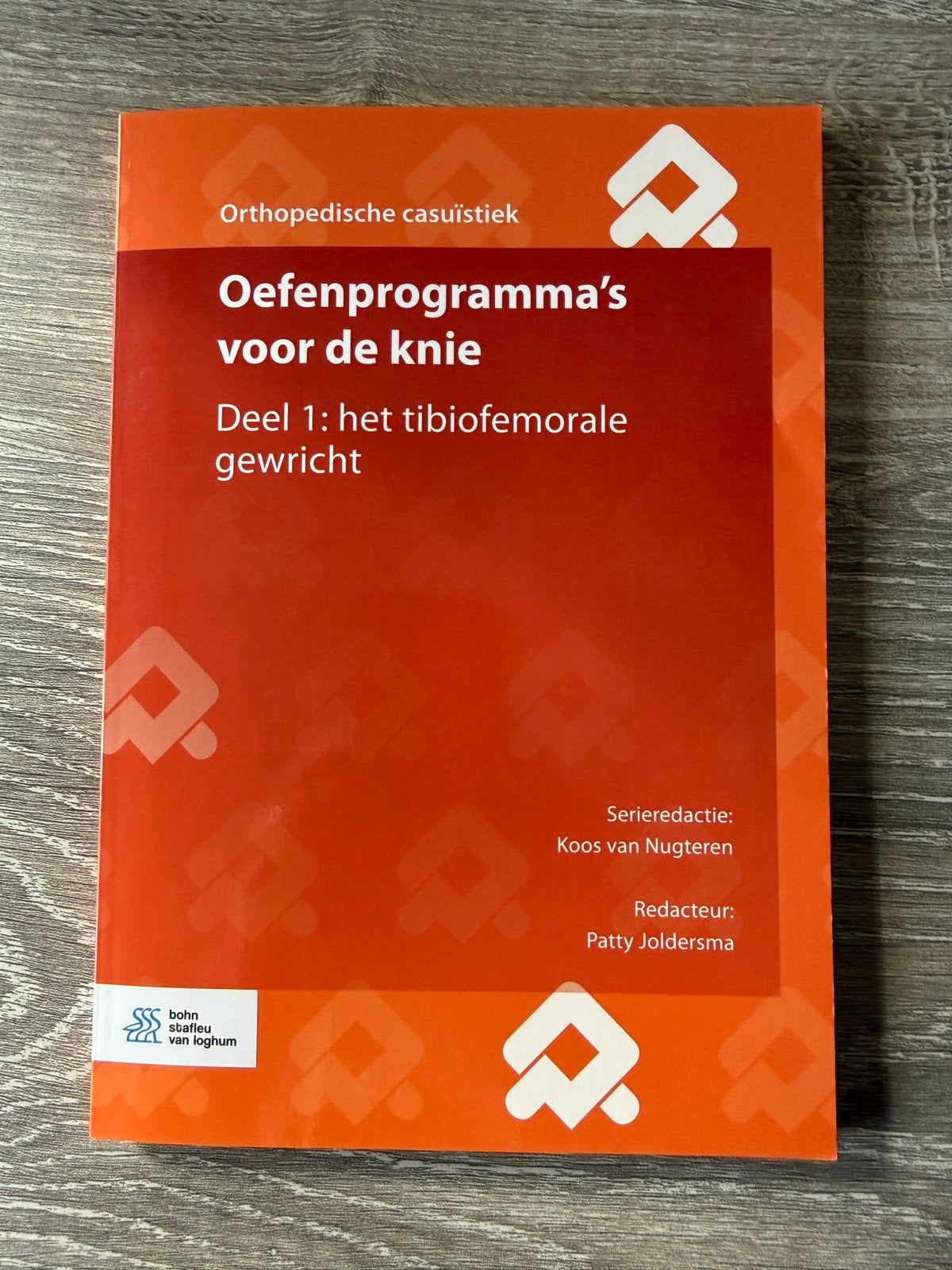 Oefenprogramma's voor de knie Deel 1 tibiofemorale gewricht, Boeken, Ophalen of Verzenden, Beta, Zo goed als nieuw, HBO