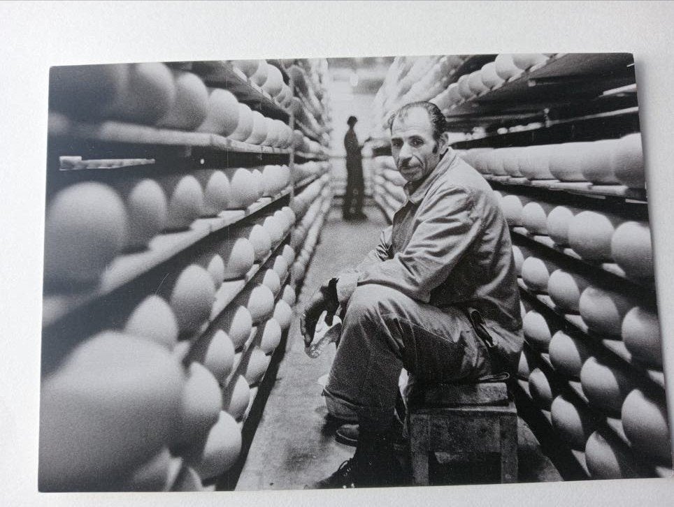 Kaaspakhuis Gouda 1977 - Fotokaart Robert de Hartogh, Ophalen of Verzenden