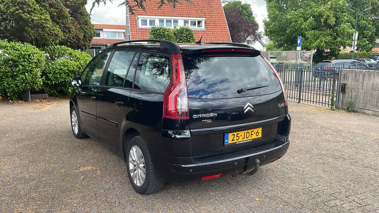 Citroën C4 (Grand) Picasso 1.6 VTI 2009 Zwart 7 personen, Auto's, Citroën, Voorwielaandrijving, 4 cilinders, 7 stoelen, Bedrijf