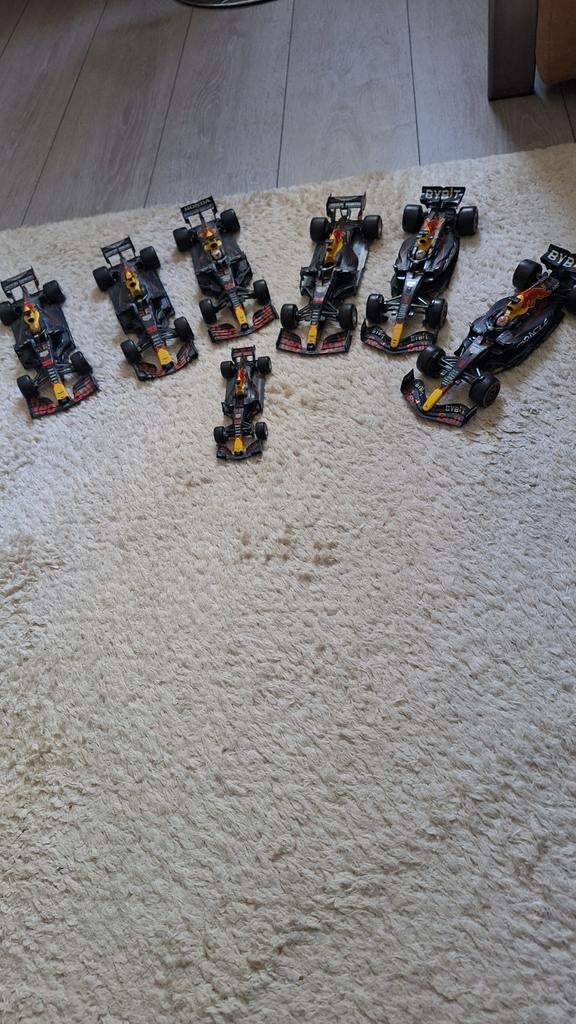 Verzameling Max verstappen  auto's, G1, Ophalen of Verzenden, Zo goed als nieuw