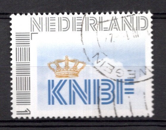 gestempelde zegel. Persoonlijke: KNBF met kroontje, Ophalen of Verzenden, Na 1940, Gestempeld