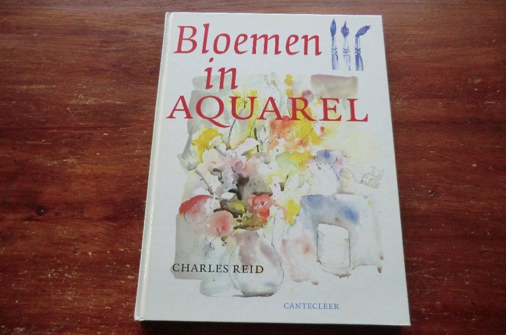 schilderboek - Bloemen in aquarel - Charles Reid, Ophalen of Verzenden, Gelezen, Tekenen en Schilderen