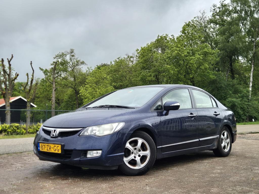 Honda Civic 1.3 Hybrid, NEW HYBRID BATTERY 2023 (bj 2008), Automaat, Gebruikt, Blauw, Origineel Nederlands