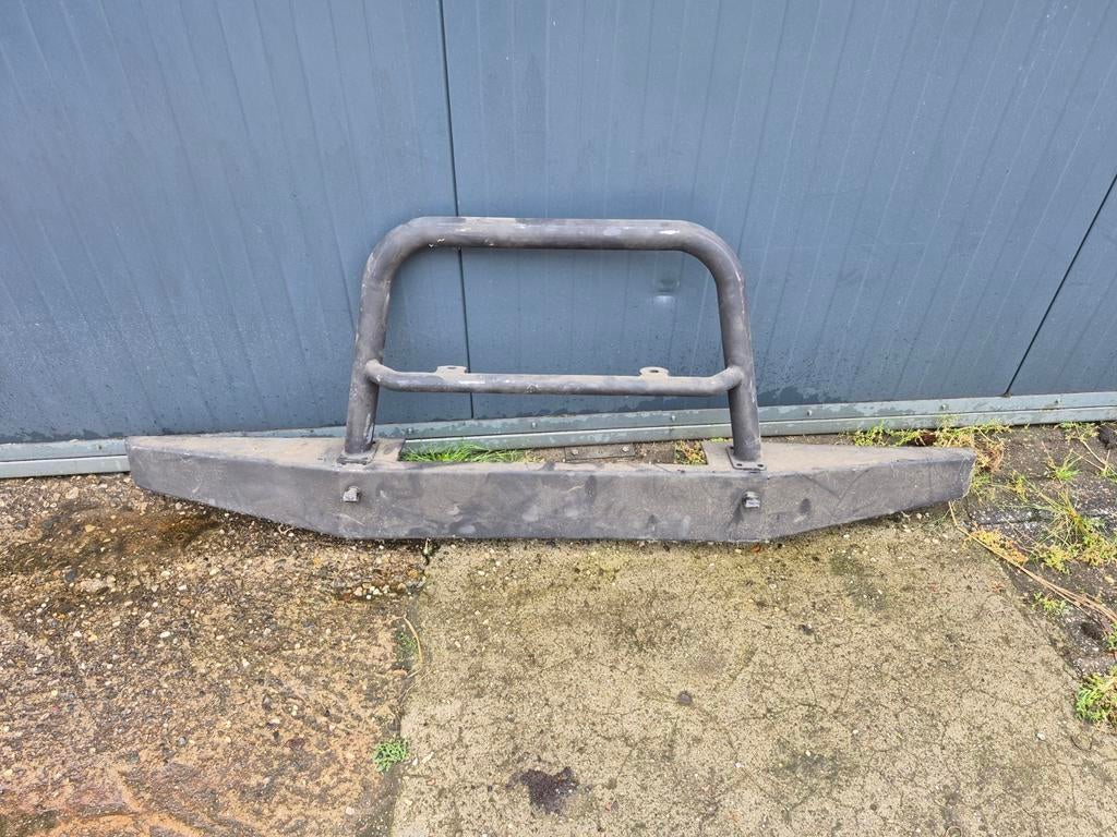 Toyota landcruiser bumper met bullbar., Ophalen, Gebruikt, Toyota