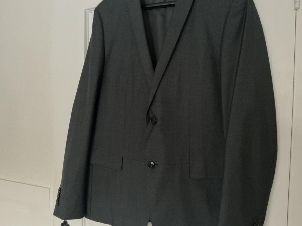 Kostuum heer WE maat m antraciet, Kleding | Heren, Kostuums en Colberts, Ophalen of Verzenden, Zo goed als nieuw, Grijs