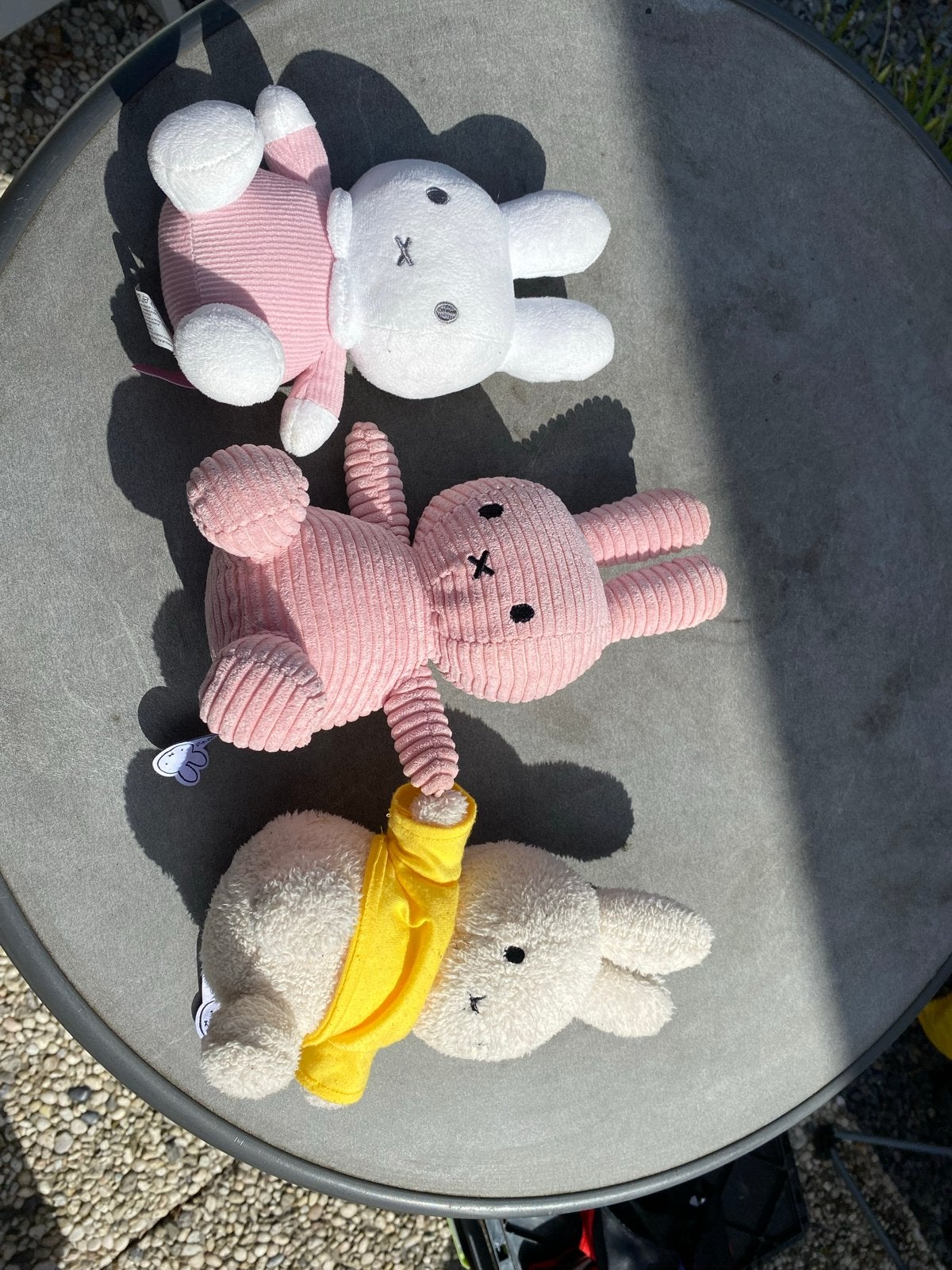 Nijntje knuffels - 3 stuks, zo goed als nieuw, Konijn, Nijntje, Ophalen of Verzenden, Zo goed als nieuw