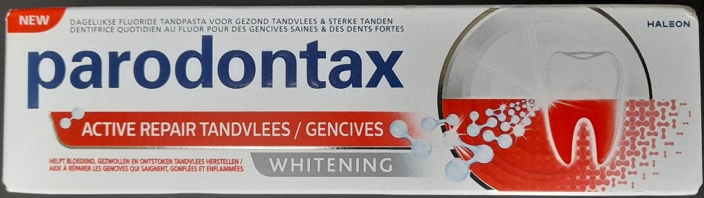 Parodontax Active Repair Tandvlees Whitening, Ophalen of Verzenden, Nieuw, Tandpasta