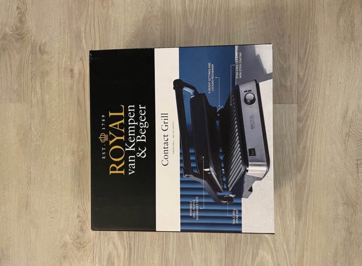 GESEALD NIEUW Contactgrill Tosti Grill apparaat, Ophalen of Verzenden, Zo goed als nieuw