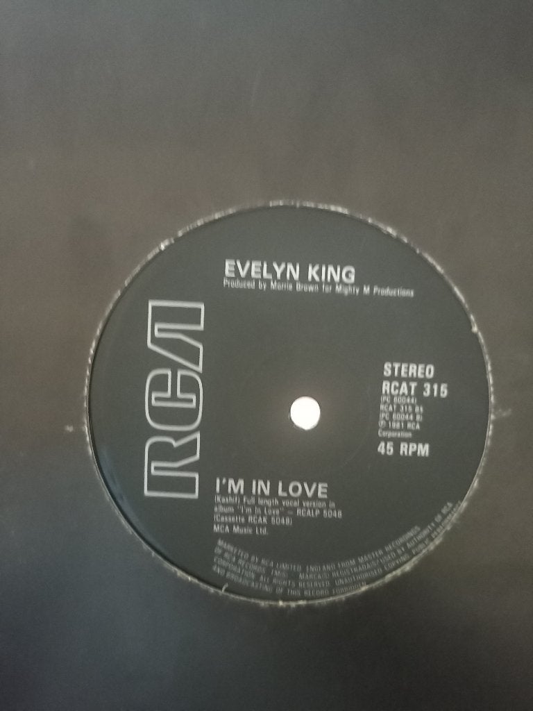 12'' Evelyn King - I'm in love, Ophalen of Verzenden, Gebruikt, 12 inch