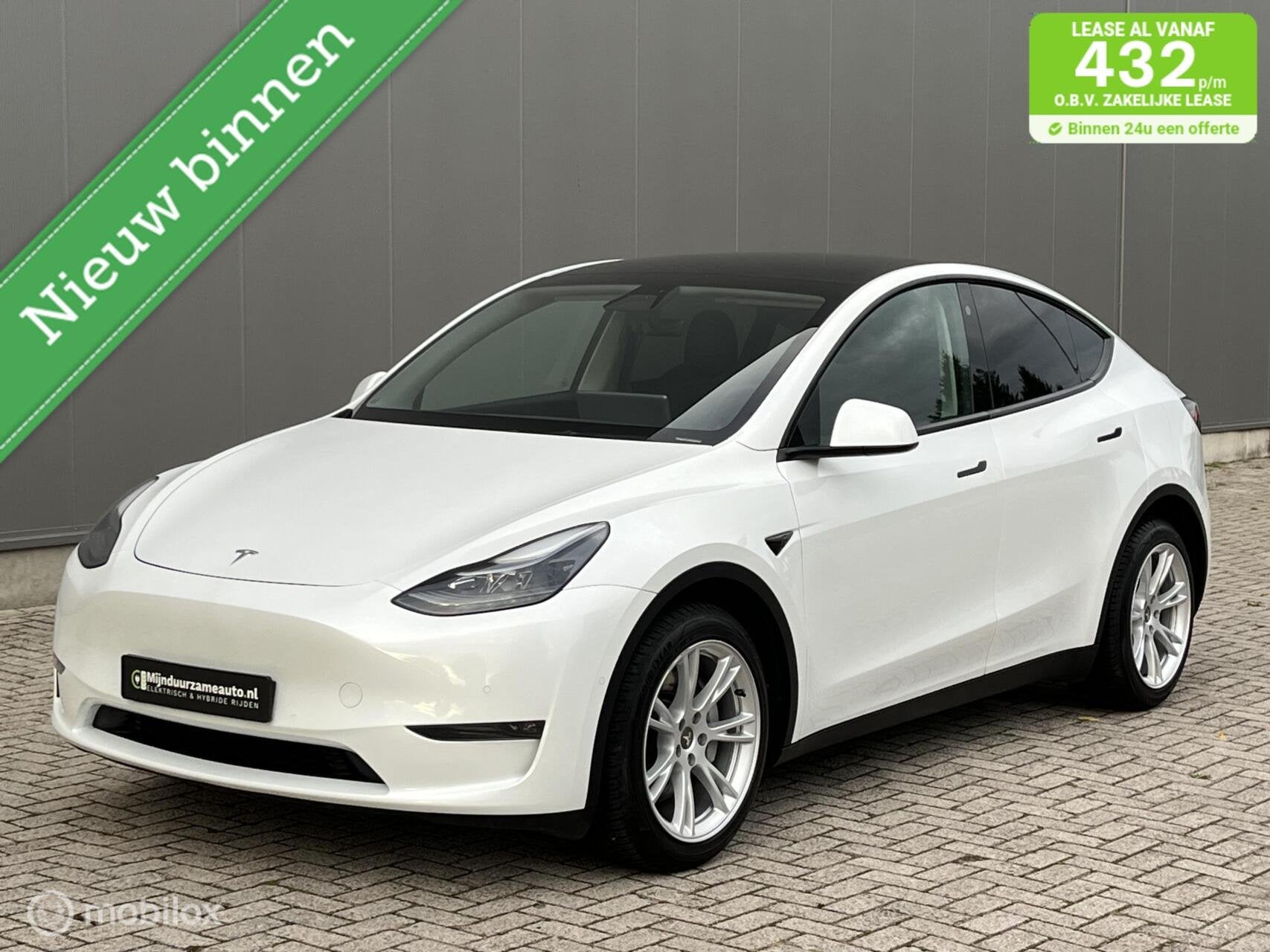 Tesla Model Y Long Range AWD 75 kWh, FSD , Trekhaak Netjes