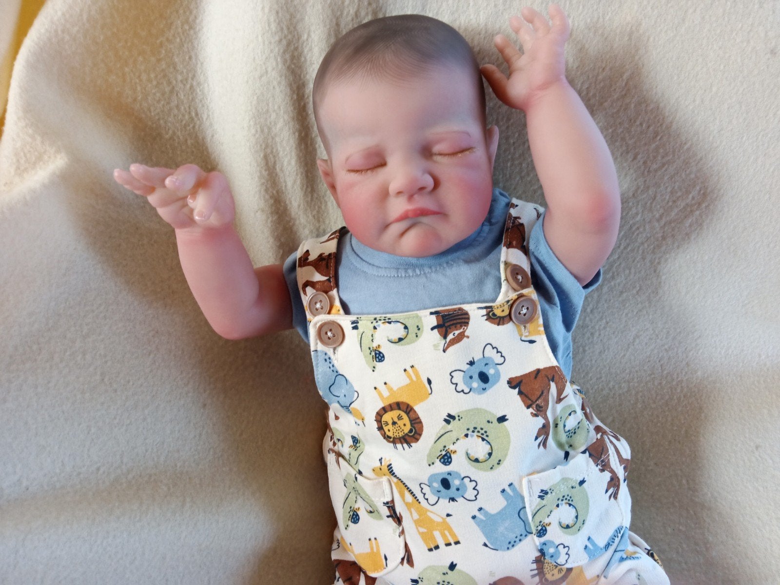 reborn august, Ophalen of Verzenden, Zo goed als nieuw, Pop
