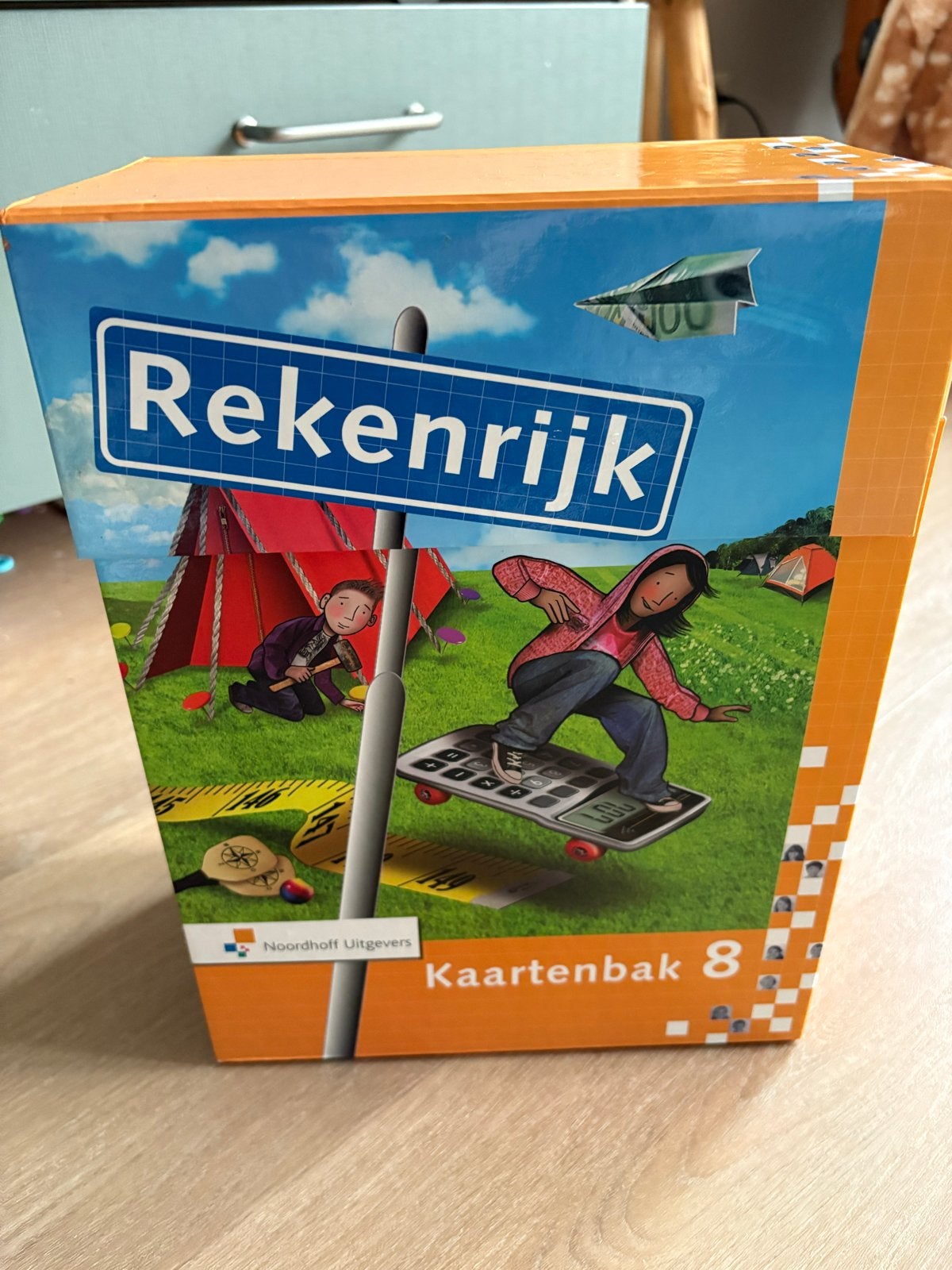 Rekenrijk Kaartenbak 8 - Noordhoff Uitgevers, Ophalen of Verzenden, Beta, Zo goed als nieuw, Niet van toepassing
