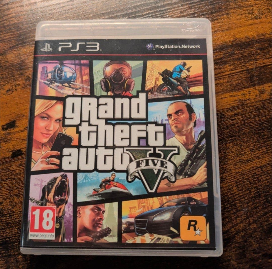 Grand Theft Auto V (GTA 5) PS3 - Zo goed als nieuw, Online, Vanaf 18 jaar, 1 speler, Zo goed als nieuw