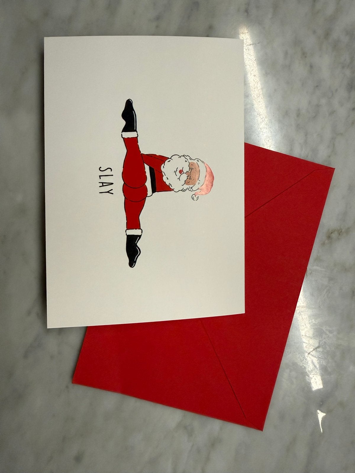 Grappige kerstkaarten – set van 4, Ophalen of Verzenden
