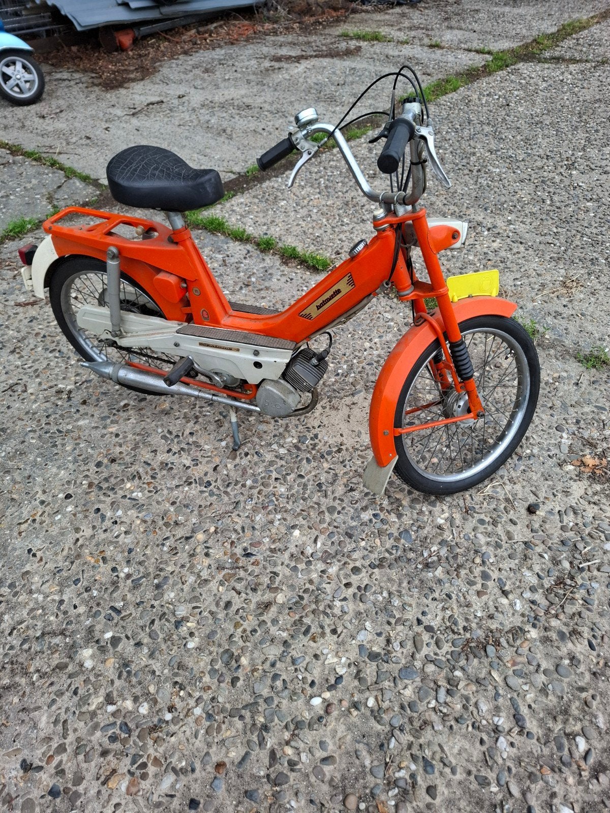 Batavus Batavette Bromfiets - Klassieke Oranje Brommer, Ophalen, Gebruikt, Benzine, Overige merken