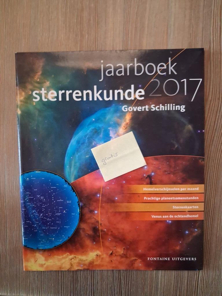 Jaarboek Sterrenkunde 2017 - Govert Schilling, Boeken, Ophalen of Verzenden