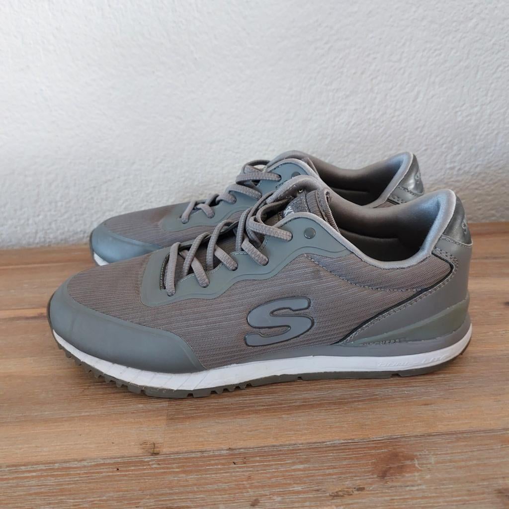 Zilveren/Grijze Skechers maat 38, Skechers, Ophalen of Verzenden, Grijs, Sneakers of Gympen