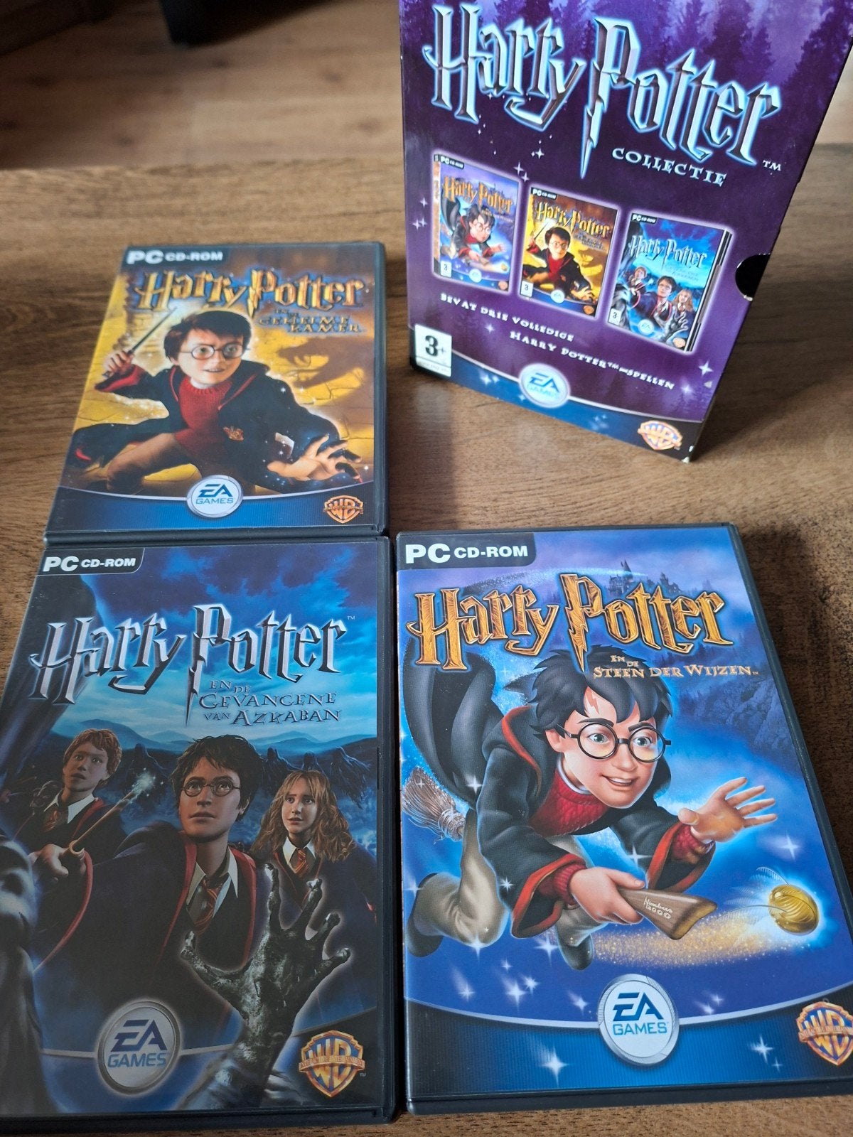 TE KOOP:  HARRY POTTER CD/DVD  FILMS EN SPELLEN, Ophalen, Zo goed als nieuw, Overige typen