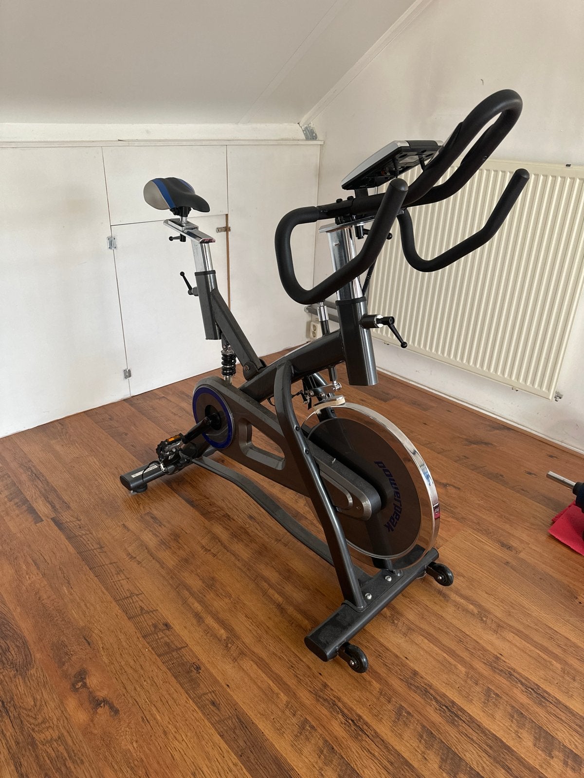 Powerpeak Spinningfiets, hometrainer, Ophalen, Gebruikt, Spinningfiets, Metaal