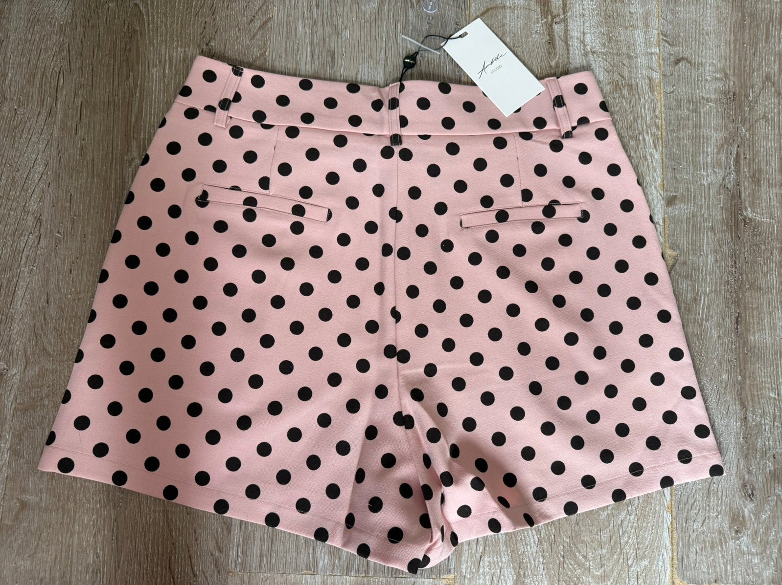 Polkadot short roze maat S, Verzenden, Nieuw, Maat 36 (S), Roze