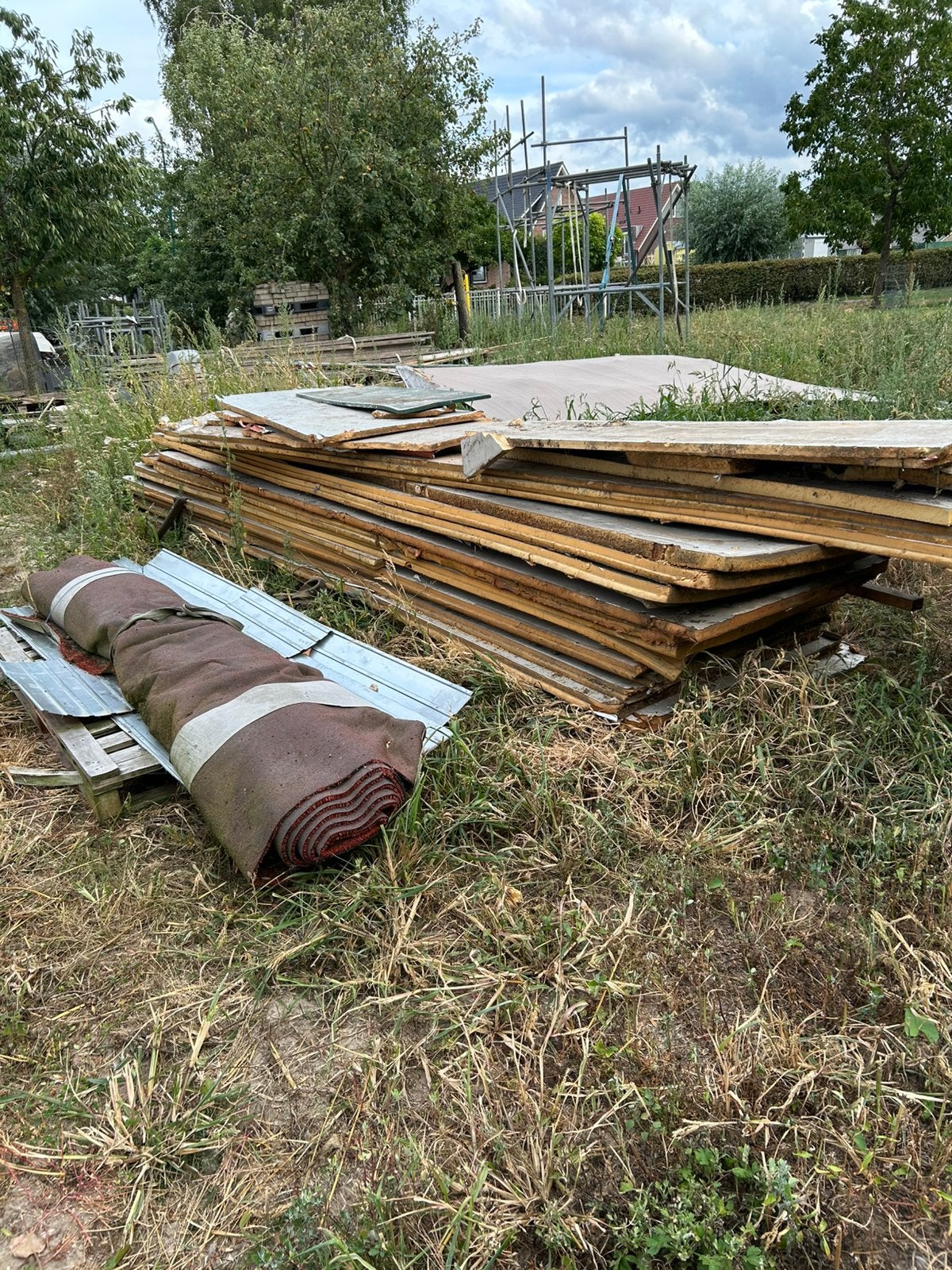 Dupanel platen gebuik, Overige materialen, Zo goed als nieuw, Minder dan 5 m², Vloerisolatie