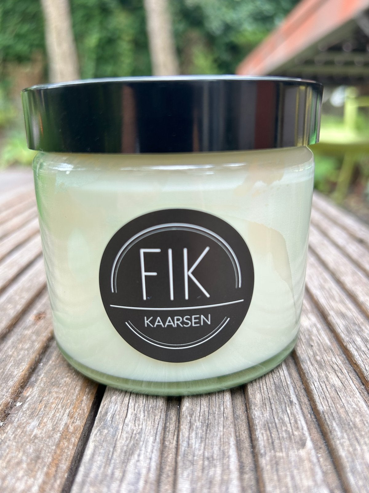FIK Kaarsen Vijg + Bergamot - Handgemaakt, Ophalen, Overige merken, Crème, Kaars
