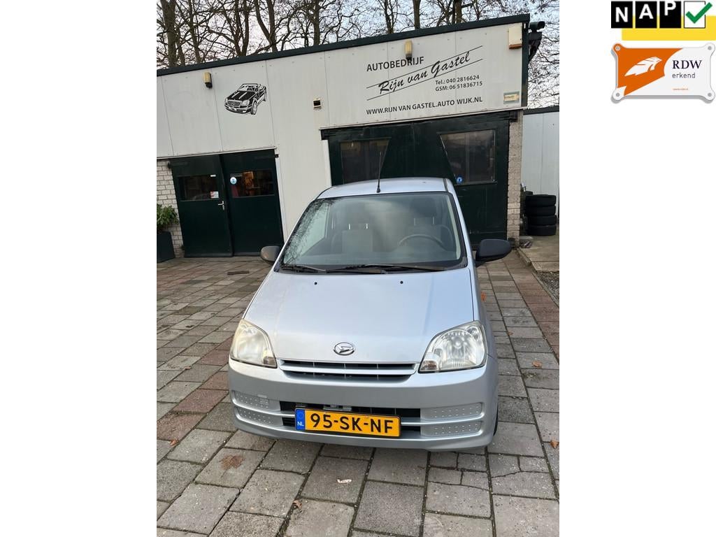 Daihatsu Cuore 1.0-12V Tokyo (bj 2006, automaat), Auto's, 18 €/maand, 4 stoelen, Cuore, Origineel Nederlands