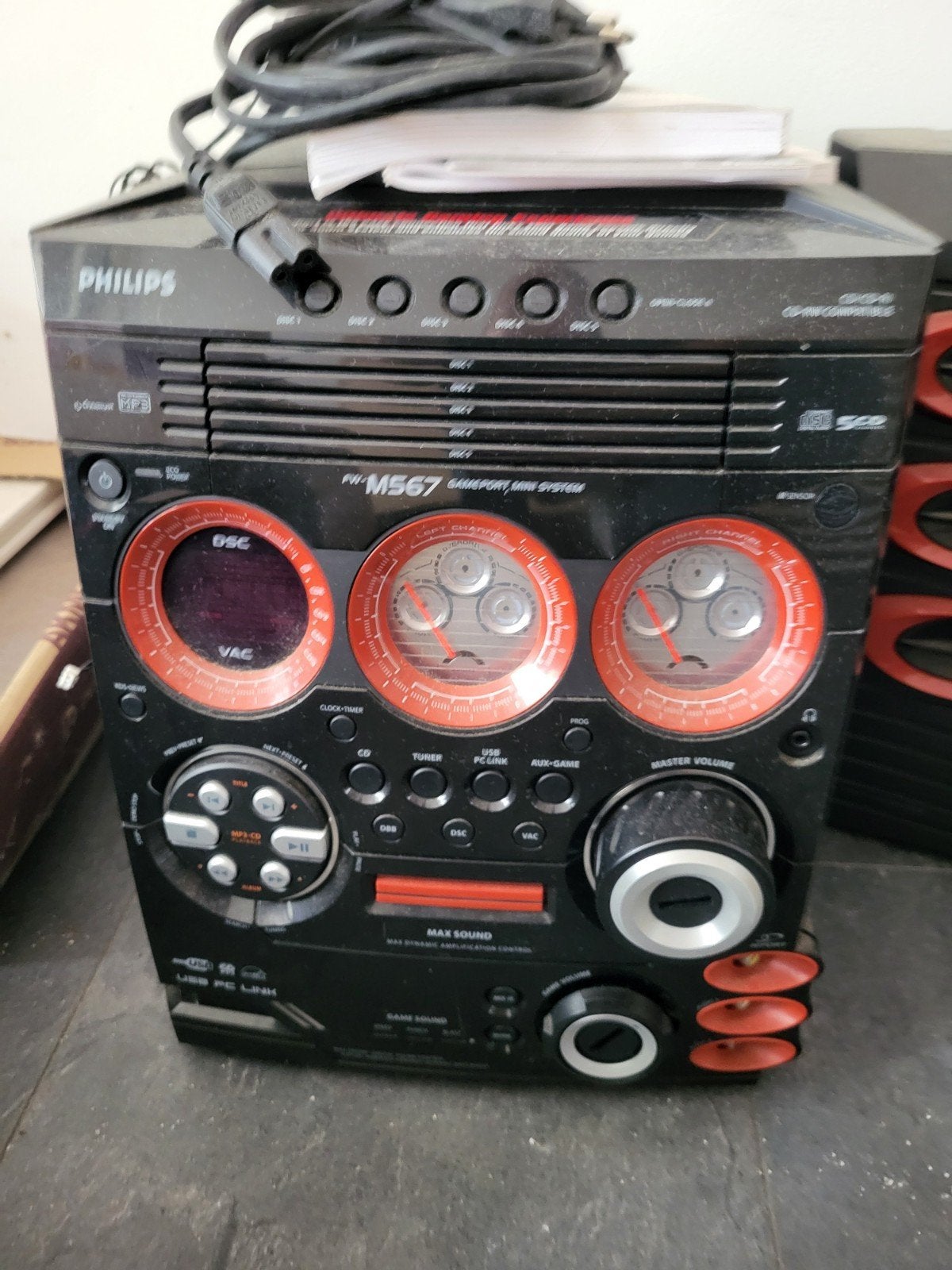 Philips Stereo Microset FW-M567 met Gameport, Ophalen, Philips, Gebruikt, Microset
