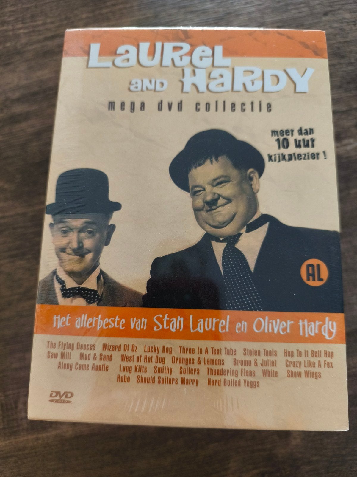 Laurel en Hardy dvd collectie, Overige artiesten, Alle leeftijden, Nederlands, Ophalen of Verzenden