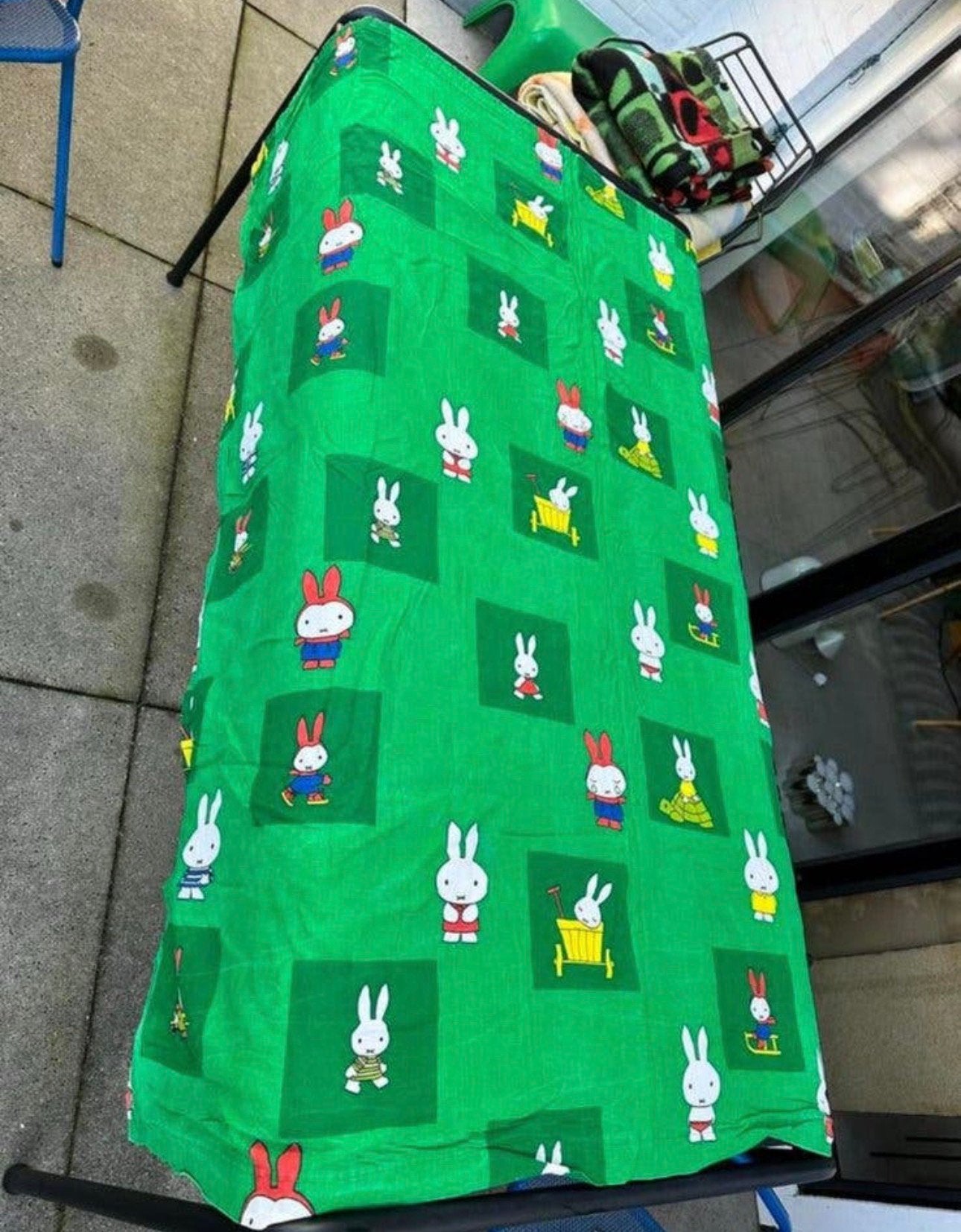 Nijntje Dick Bruna Stof Gordijn Vintage, Ophalen of Verzenden, Huis en Inrichting