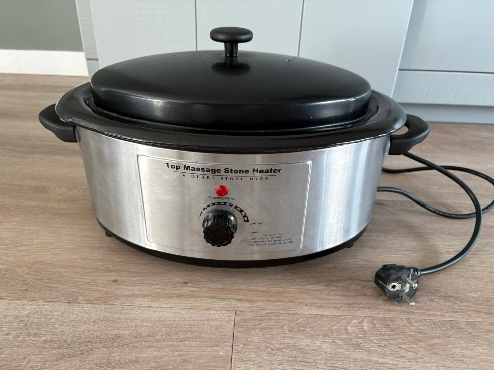 Hotstone heater incl hot en cold stones, Ophalen, Gebruikt, Overige typen