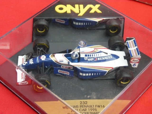 onyx 1 : 43 Williams Renault FW16 Test Car- David Coulthard, Ophalen of Verzenden, Zo goed als nieuw, Auto, Overige merken