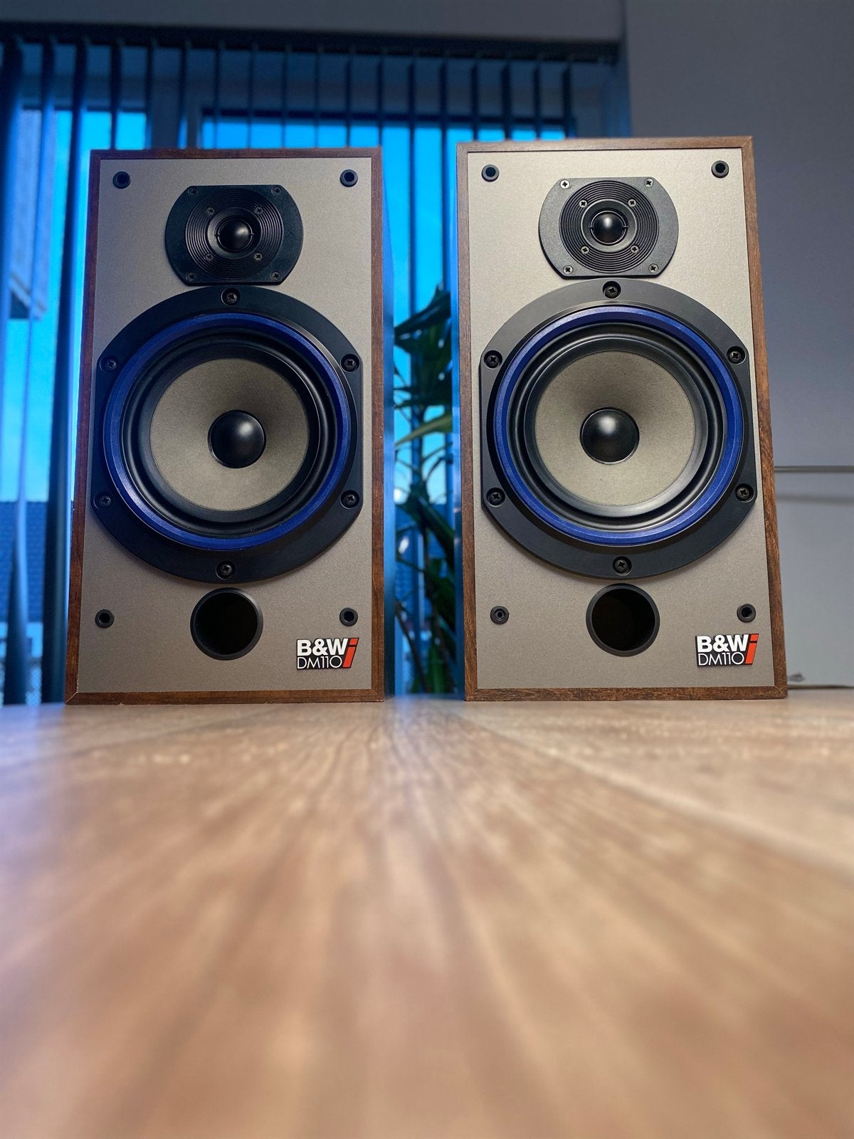 B&W DM110 Speakers - Vintage Hifi Geluidskwaliteit, Audio, Tv en Foto, Luidsprekers, Gebruikt, Ophalen of Verzenden, 60 tot 120 watt
