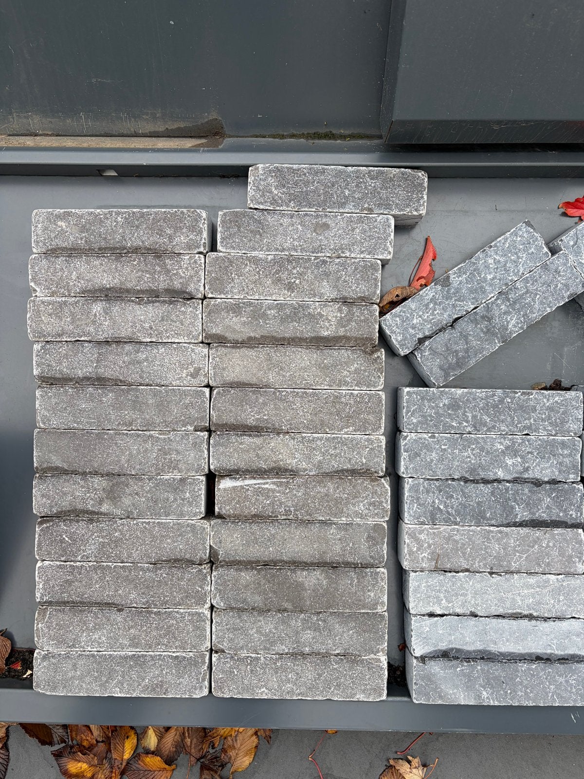 Klinker Natuursteen Waalformaat King Blue Stone Tumbled, Ophalen, Nieuw, Natuursteen, Klinkers