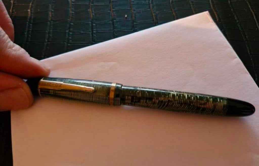 Vintage Union Vulpen - 14 Krt Gouden Punt nib, Verzamelen, Ophalen, Gebruikt, Vulpen, Overige merken