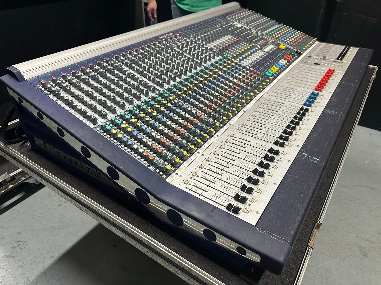 Soundcraft MH3 Mengpaneel met Flightcase en Multikabel, Muziek en Instrumenten, Ophalen, Gebruikt, 20 kanalen of meer, Microfooningang