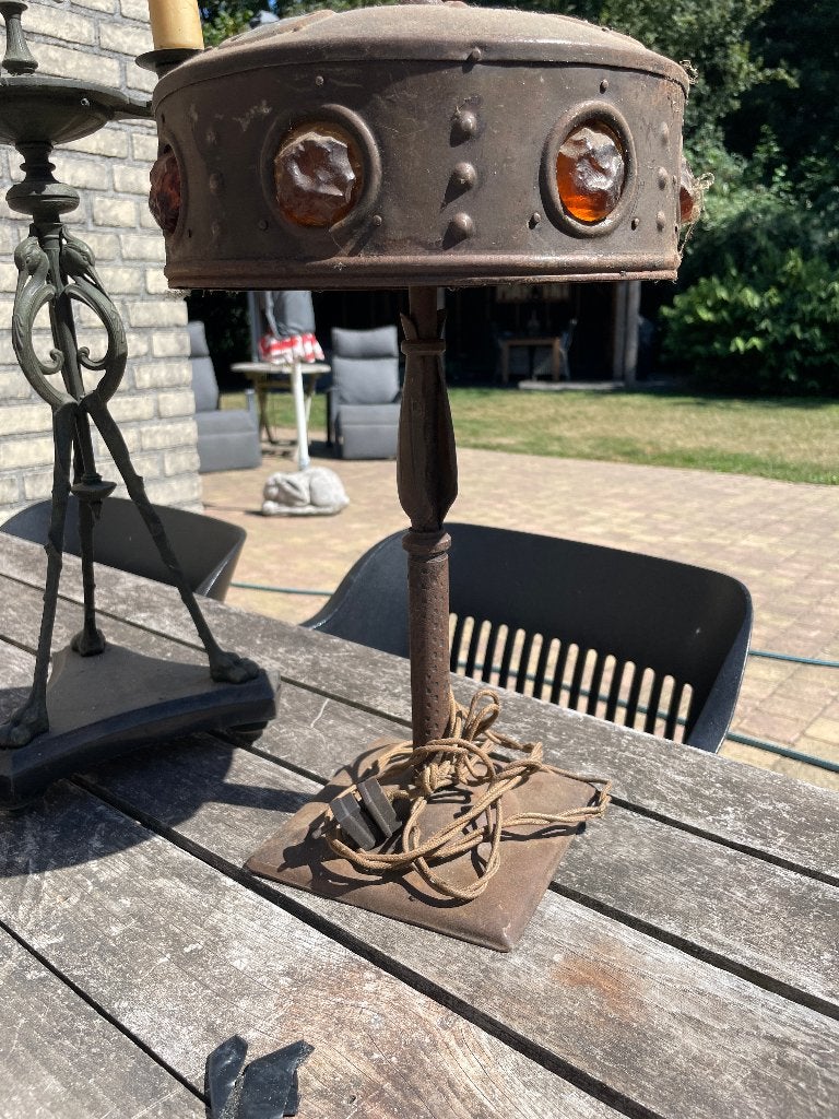 antieke lamp, Antiek en Kunst, Antiek | Lampen, Ophalen