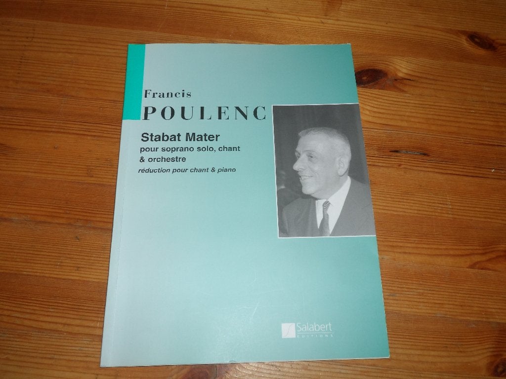 Francis poulenc - stabat mater, Klassiek, Ophalen of Verzenden, Artiest of Componist, Gebruikt