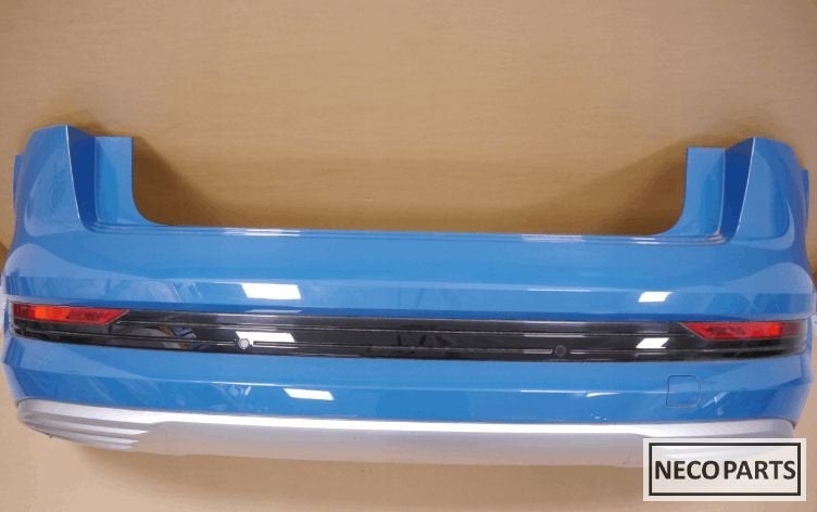 AUDI E-TRON 55 ACHTERBUMPER ORIGINEEL 6xPDC KLEUR LV5S, Gebruikt, -, -, Achter