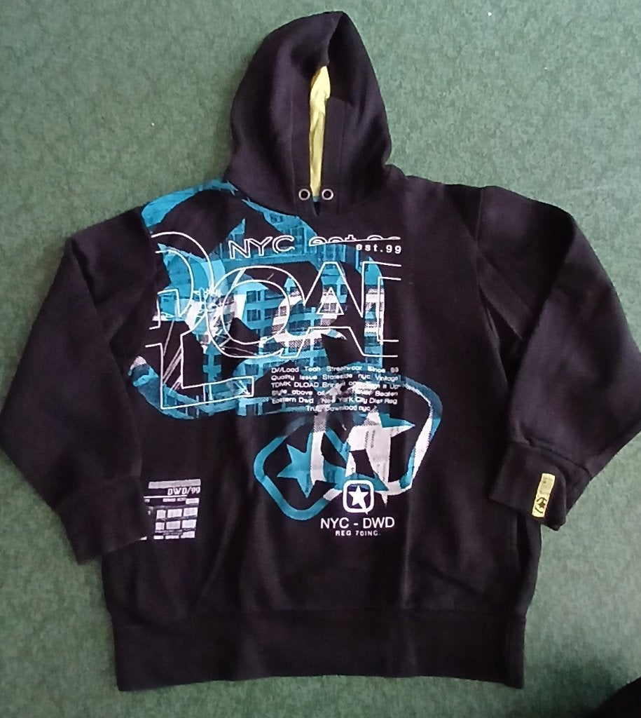 Download sweater maat M, Ophalen of Verzenden, Zo goed als nieuw, Maat 48/50 (M), Zwart