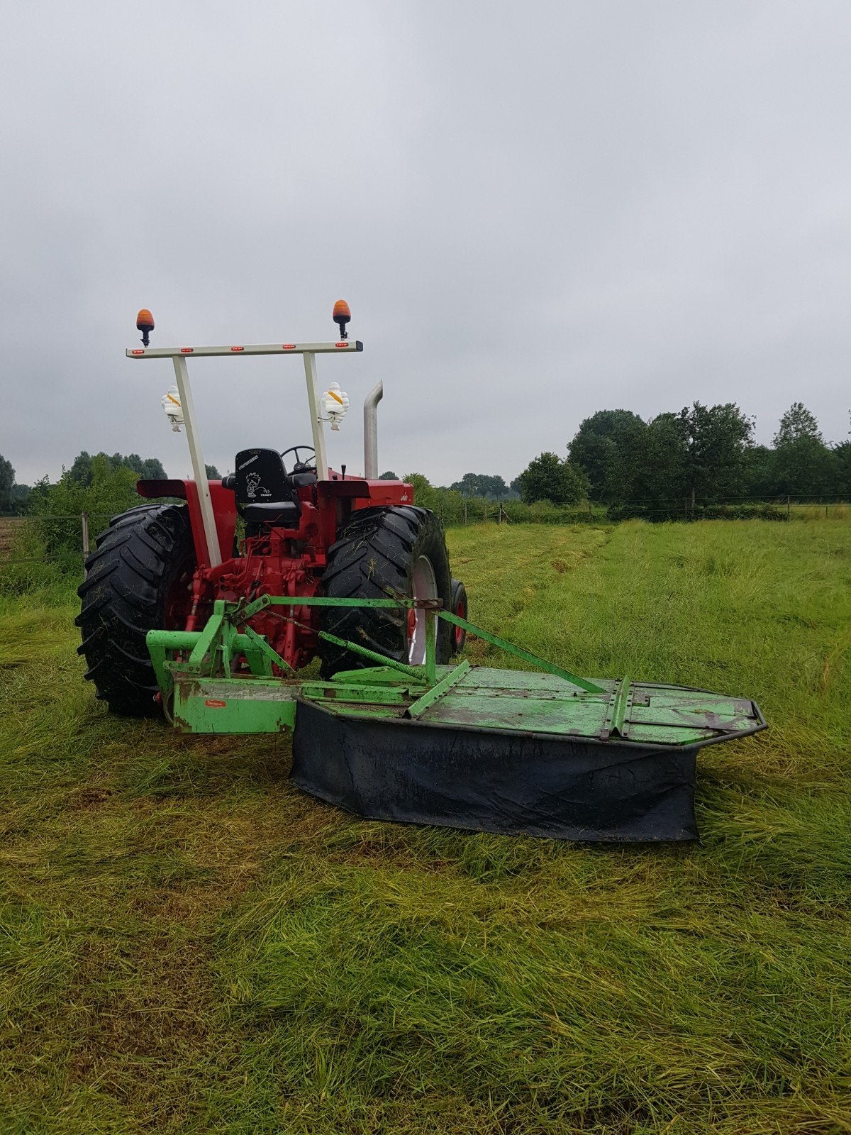 Deutz fahr km25, Ophalen
