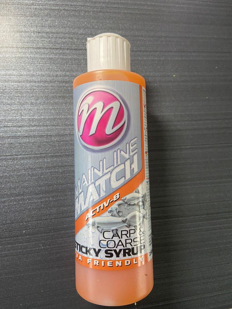 Mainline Match Activ-8 Sticky Syrup Karper & Witvis, Ophalen of Verzenden, Nieuw, Overige typen