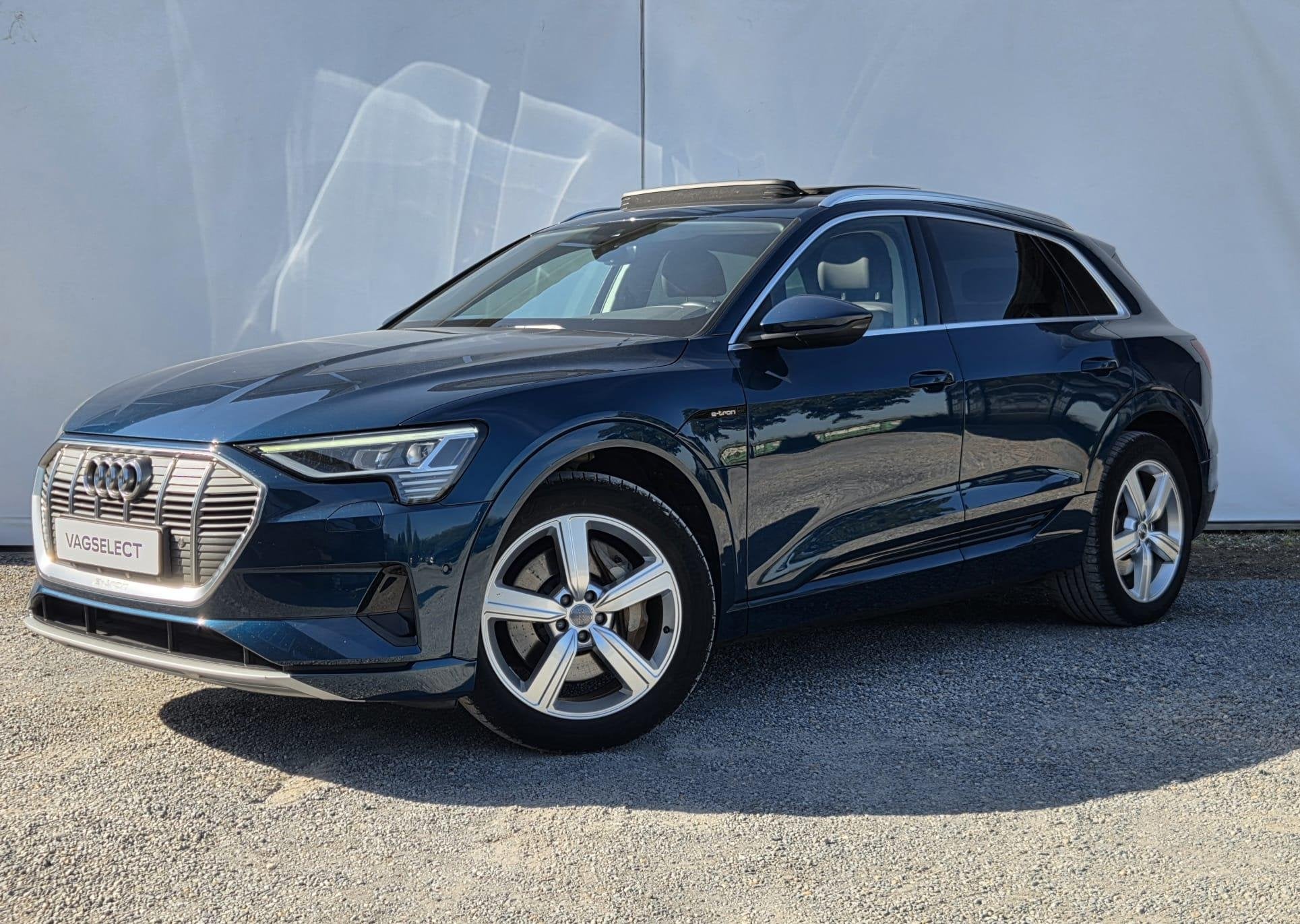 Audi e-tron e-tron 50 quattro Launch edition plus 71 kWh //, Auto's, Audi, Automaat, Blauw, Vierwielaandrijving, SUV of Terreinwagen