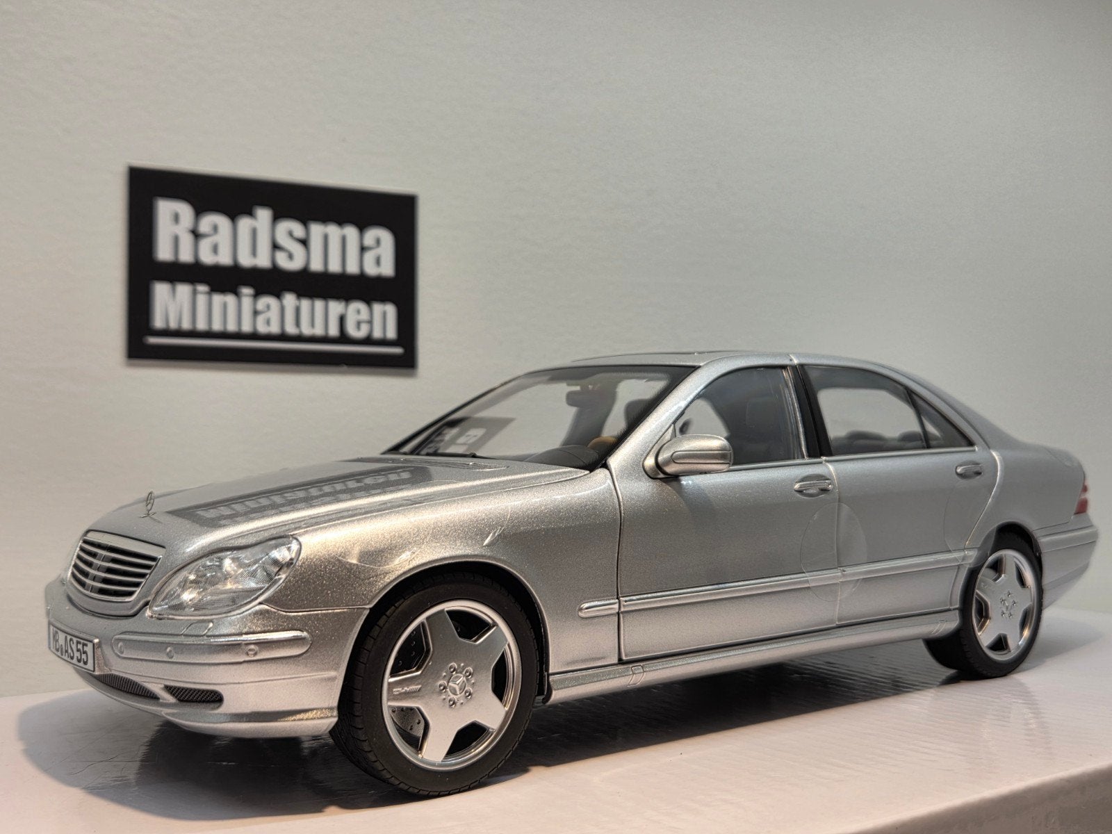 Mercedes-Benz S-Klasse W220 AMG-Line - Silver 1:18 Norev, Auto, Nieuw, Norev, Ophalen of Verzenden
