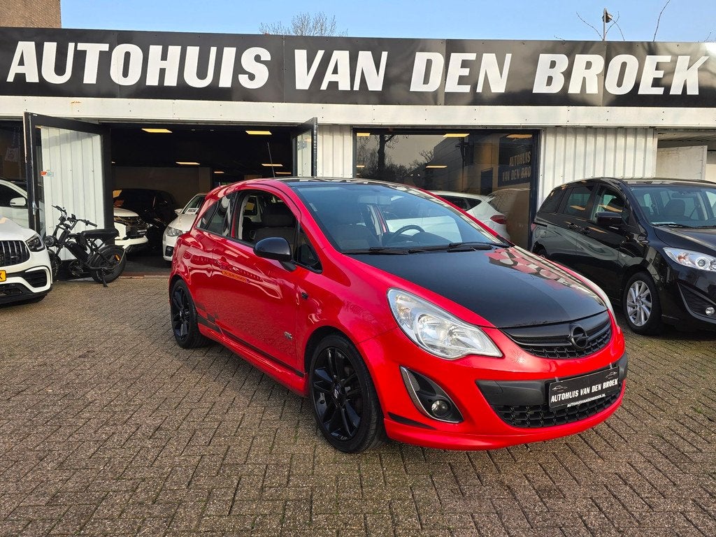 Opel Corsa 1.4-16V Opc-Line|Color Edition|Airco|Navi|Lmv|Ele, Voorwielaandrijving, Euro 5, Stof, Gebruikt