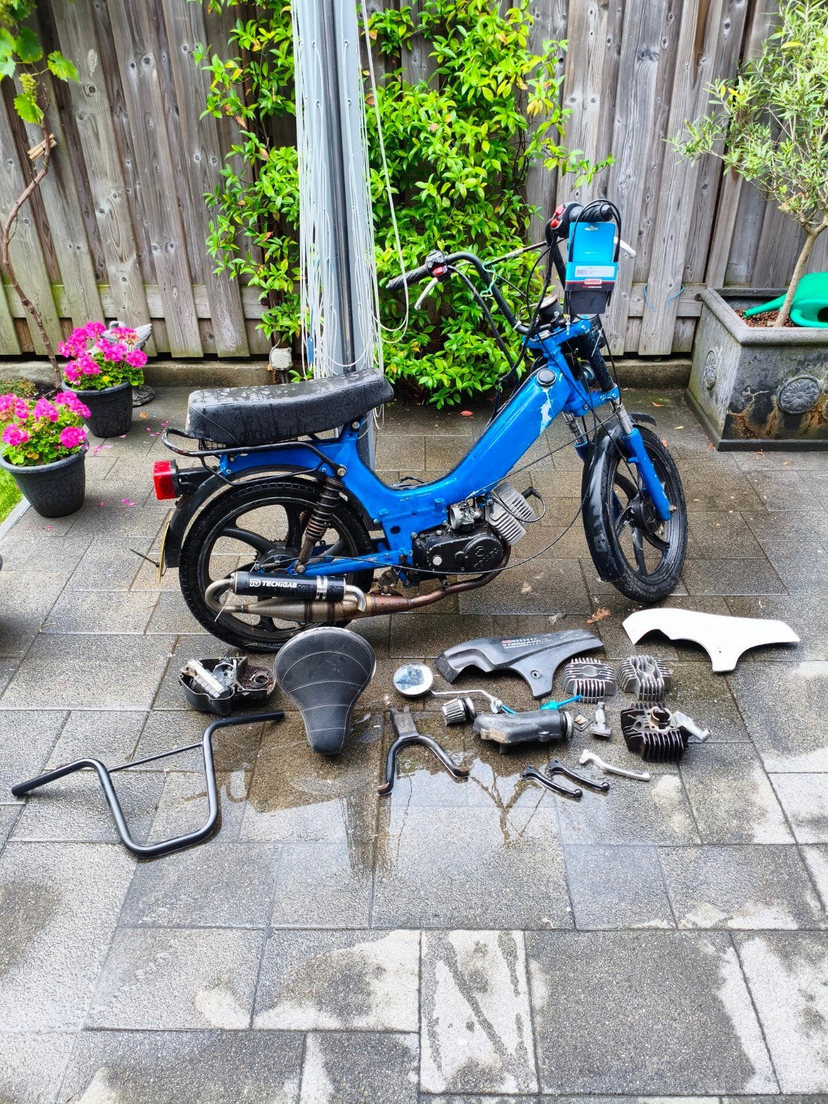 brommer thomos loop of sloop, Fietsen en Brommers, Brommers | Tomos, Ophalen, Gebruikt, 50 cc, Overige modellen